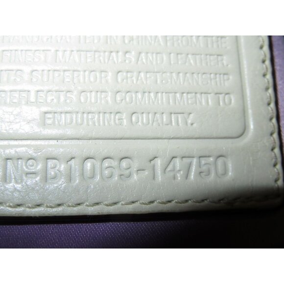 Coach 2010 Kristin Op Art Sequined Canvas & leather Crossbody Satchel Hobo - Picture 6 of 13